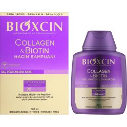  Bioxcin Collagen & Biotin Sampon 300 ml - Hajerősítő, ritka hajra