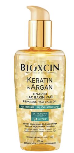 Bioxcin Keratin & Argan Oil hajolaj 150 ml