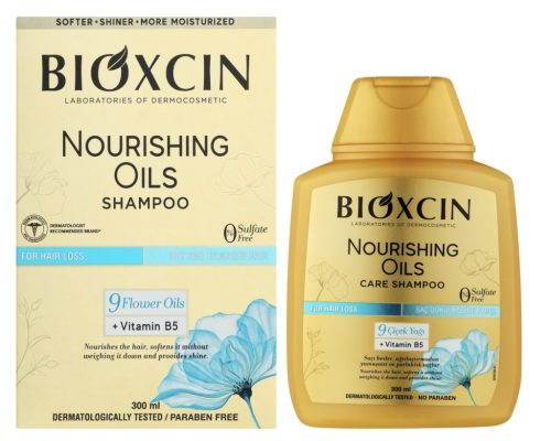 Bioxcin tápláló olajos sampon - sérült / száraz hajra