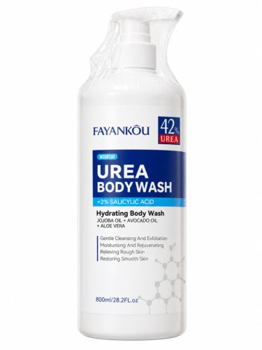 Fayankou karbamidos hidratáló tusfürdő szalicilsavval 800 ml FYK40534