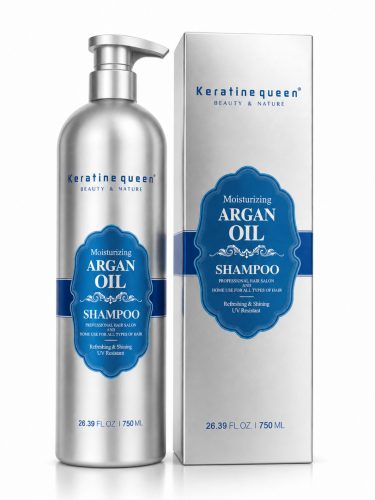 Keratine Queen argán olaj tartalmú sampon 750 ml 
