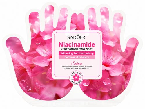 Sadoer kézmaszk - niacinamiddal és japáncseresznye kivonattal