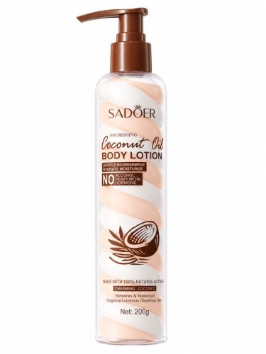 Sadoer testápoló kókuszolajjal 200g SD48812