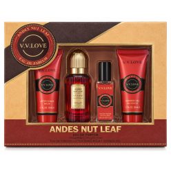   V. V. Love 4 darabos - Andres Nut Leaf (after shave, 2x parfüm, tusfürdő)