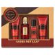 V. V. Love 4 darabos - Andres Nut Leaf (after shave, 2x parfüm, tusfürdő)