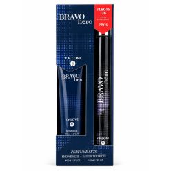   V. V. Love Bravo Hero Parfüm szett (tusfürdő + parfüm EDT)