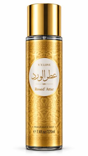 V.V. Love testpermet Rose'd Attar (női arab illat) 220 ml 
