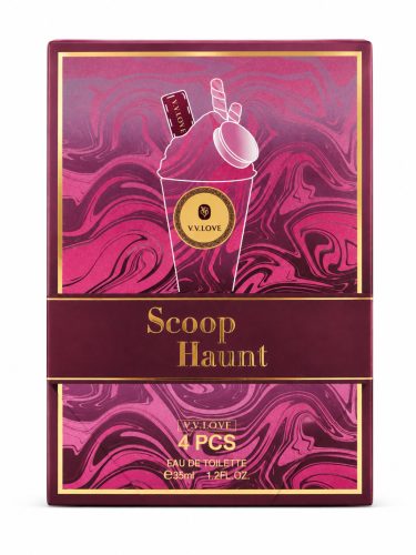 V. V. Love Tollparfüm szett 4x35 ml EDT - Scoop Haunt