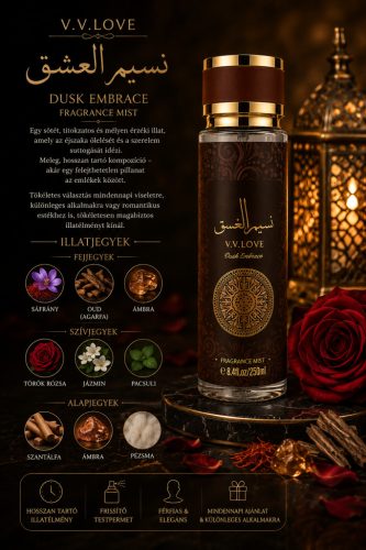 V. V. Love Dusk Embrace testpermet 250 ml VL9056-13