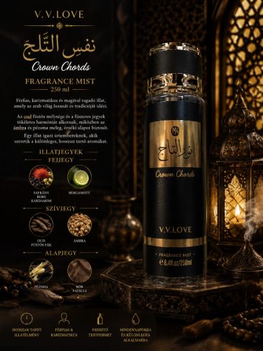 V.V. Love testpermet Crown Chords  250 ml VL9056-323