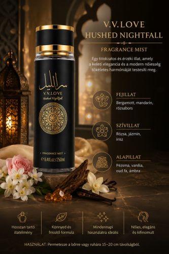 V. V. Love Hushed Nightfall testpermet 250 ml VL9056-326