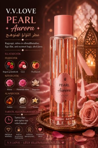 V.V. Love Pearl Aurora Testpermet – 250 ml VL9056-330