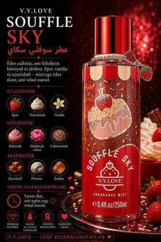 V.V. Love testpermet Souffle Sky 250 ml VL9056-334