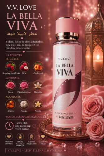 V. V. Love La Bella Viva testpermet 250 ml VL9056-346