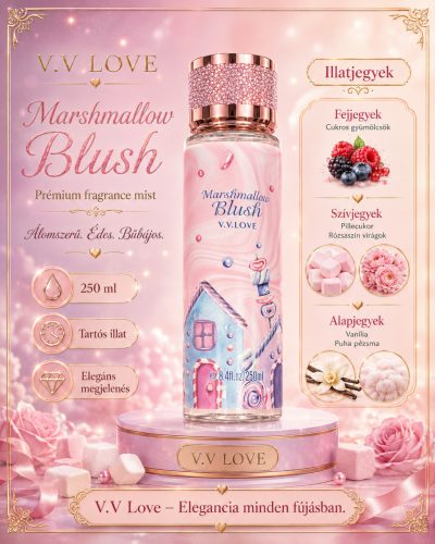 V. V. Love Marshmallow Blush testpermet 250 ml VL9056-371