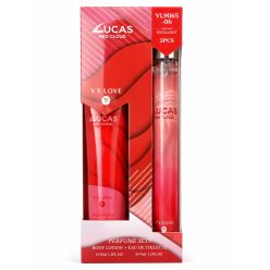   V. V. Love Lucas Red Cloud Parfüm szett (testápoló + parfüm EDT)