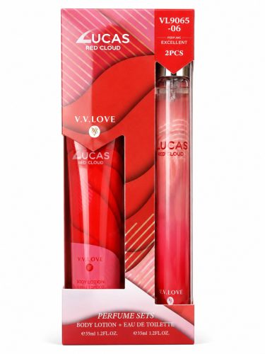 V. V. Love Lucas Red Cloud Parfüm szett (testápoló + parfüm EDT)