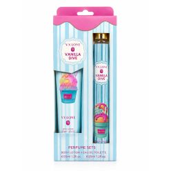   V. V. Love Vanilla Dive Parfüm szett (testápoló + parfüm EDT)