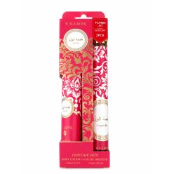   V. V. Love Eternal Rose Parfüm szett (testápoló + parfüm EDT) 
