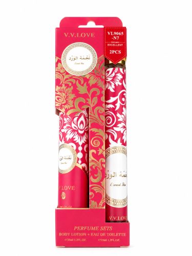 V. V. Love Eternal Rose Parfüm szett (testápoló + parfüm EDT) 