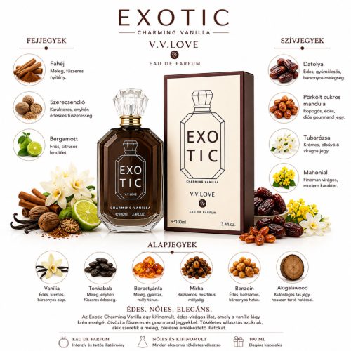 V. V. Love Exotic - Charming Vanilia EDP 100 ml