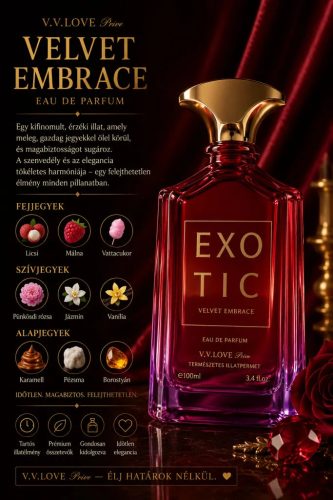 V.V. Love Prive parfüm Exotic Velvet embrace EDP 100 ml VP-61039